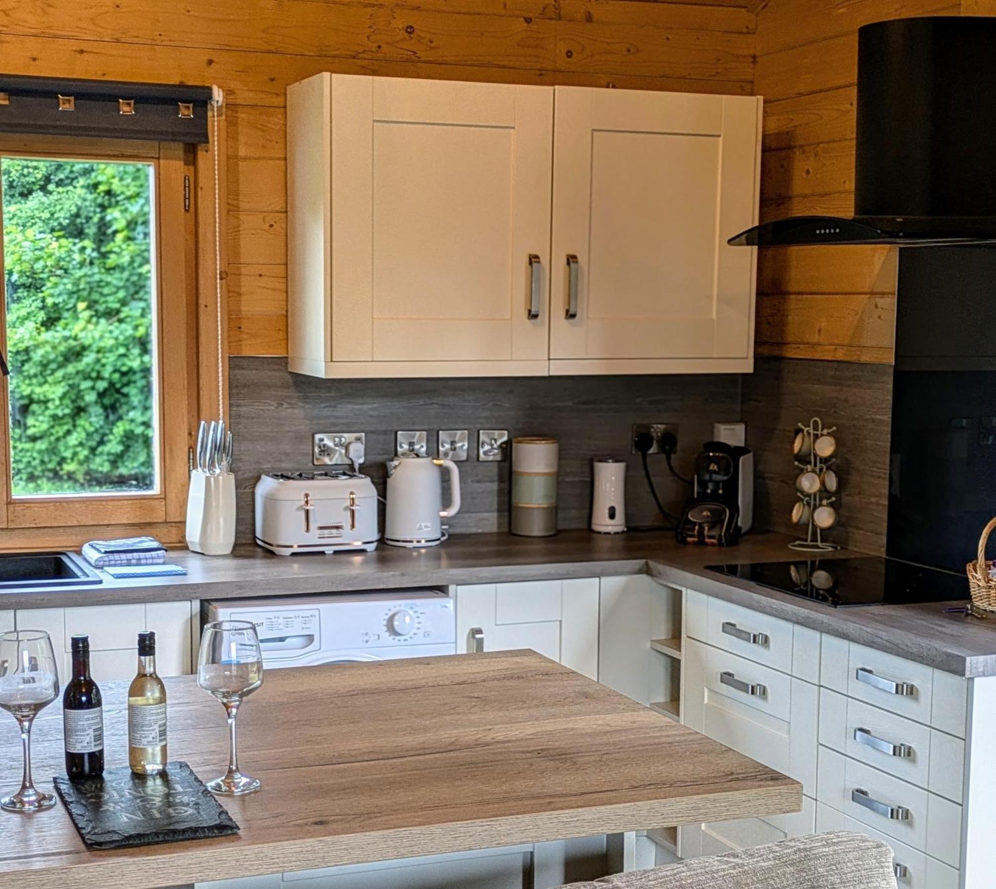 Rustic Lodge Retreat At Riverview Holiday Park Newcastleton 외부 사진