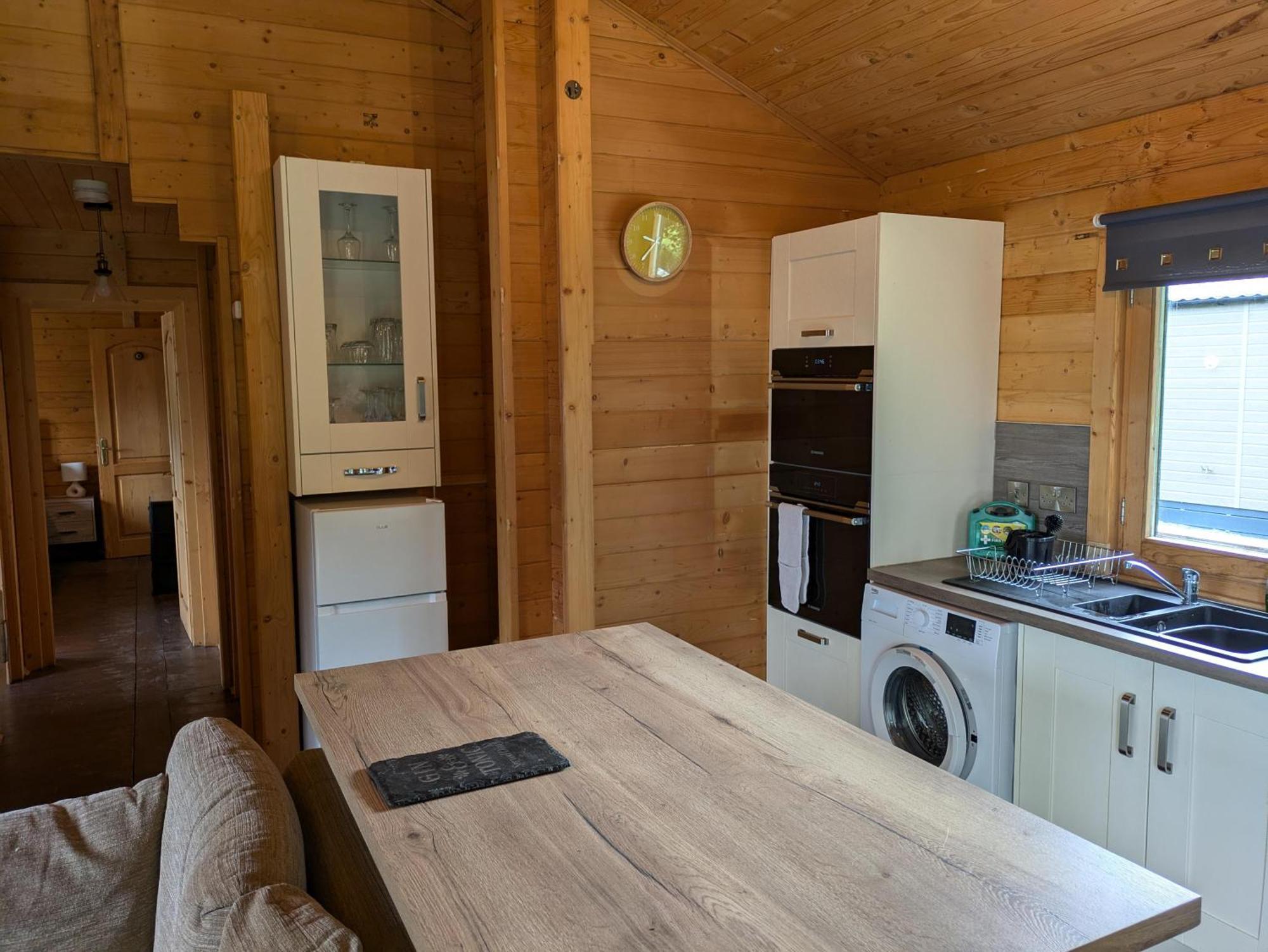 Rustic Lodge Retreat At Riverview Holiday Park Newcastleton 외부 사진
